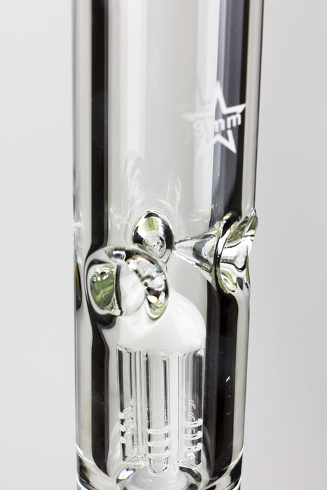 24" Genie 9 mm single percolator glass water bong Bongs ONE