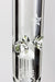 24" Genie 9 mm single percolator glass water bong Bongs ONE