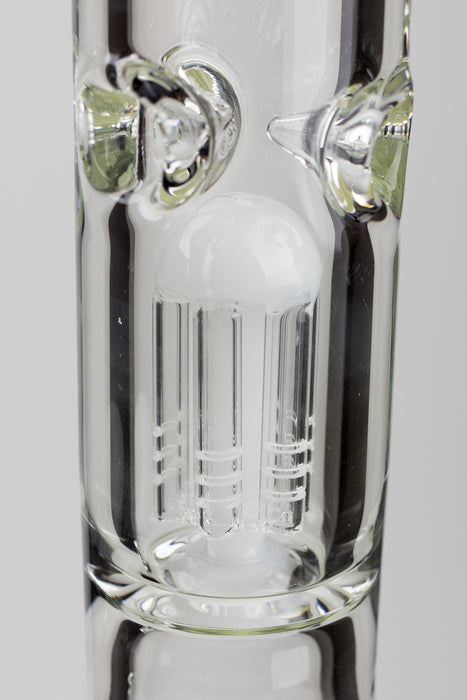 24" Genie 9 mm single percolator glass water bong Bongs ONE