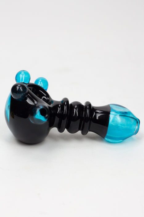 4" soft glass 7949 hand pipe- - One Wholesale