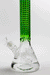 17" Diamond pattern 7 mm glass beaker bong Glass Bong ONE