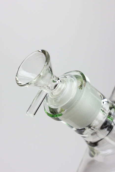 17" Diamond pattern 7 mm glass beaker bong Glass Bong ONE