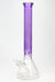 17" Diamond pattern 7 mm glass beaker bong Glass Bong ONE Purple