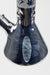 16" Luxury pattern 7 mm metallic beaker bong Glass Bong ONE