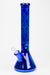 16" Luxury pattern 7 mm metallic beaker bong-Blue - One Wholesale