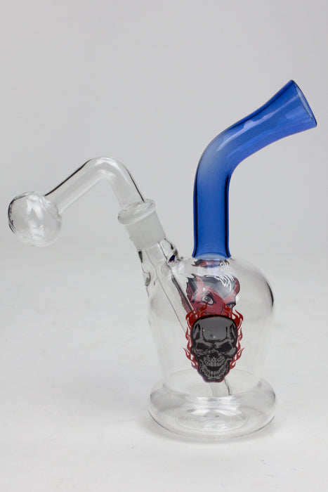 6.5" Oil burner color tube water pipe Bongs ONE
