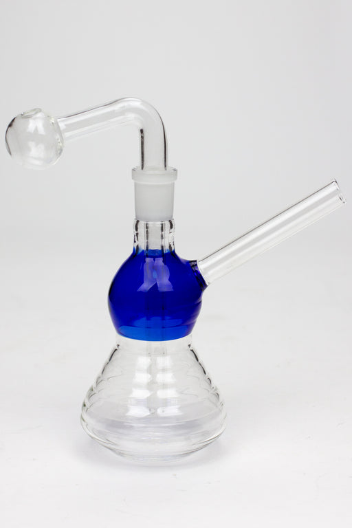 6.5" Oil burner tube water pipe with carb hole Glass Rig ONE