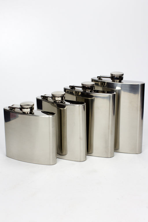Stainless Steel Pocket sliver Hip Flask Box of 8 Balloon · Party · Game ONE