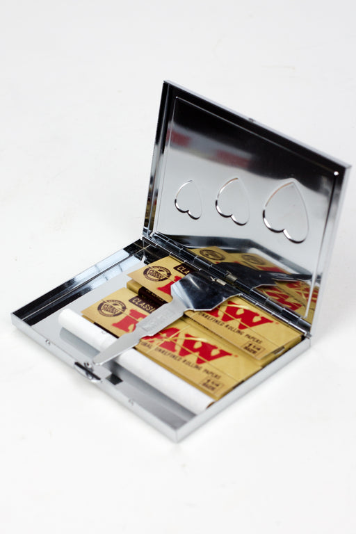 Metal Cigarette Case Box of 12 Storage ONE