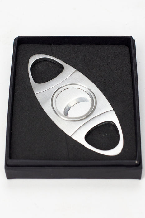 Stainless Steel Cigar Cutter-Type E - One Wholesale
