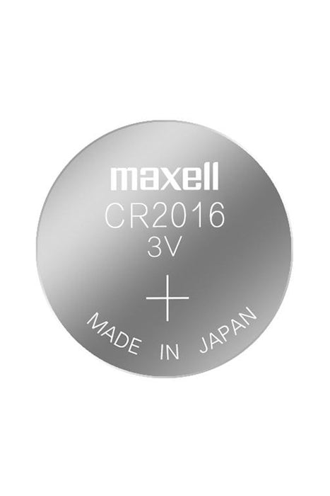 Maxell Lithium CR2016 Coin Batteries - 5-Pack- - One Wholesale
