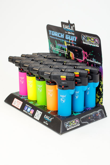 Eagle Torch-Neon Limited Torch gun lighter Box of 15- - One Wholesale