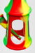 8.5" Acrylic and Silicone water bong - Assorted Colours Resin · Silicone · Plastic Bong ONE