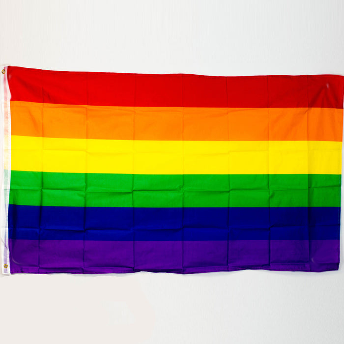 Rainbow Flag 3'x5'-Rainbow - One Wholesale