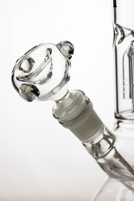 10" ghost  3 arms percolator water bong- - One Wholesale