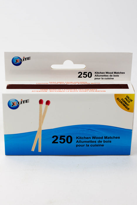 X-lite 250 kitchen wood matches Box of 12- - One Wholesale