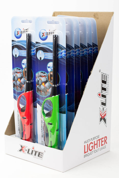 X-lite multi purpose lighters Box of 12- - One Wholesale