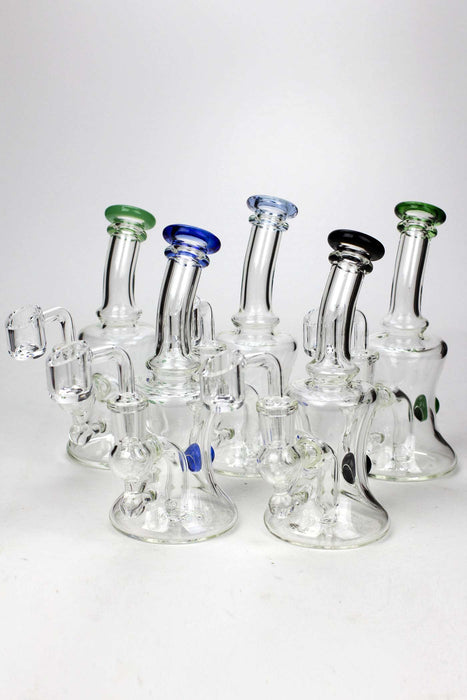 6" 2-in-1 fixed 3 hole diffuser Skirt bubbler- - One Wholesale