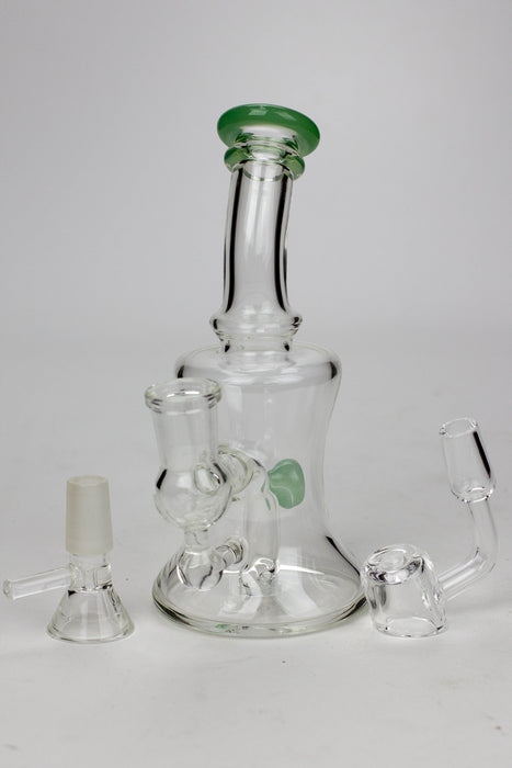 6" 2-in-1 fixed 3 hole diffuser Skirt bubbler- - One Wholesale