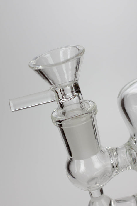 6" 2-in-1 fixed 3 hole diffuser Skirt bubbler- - One Wholesale