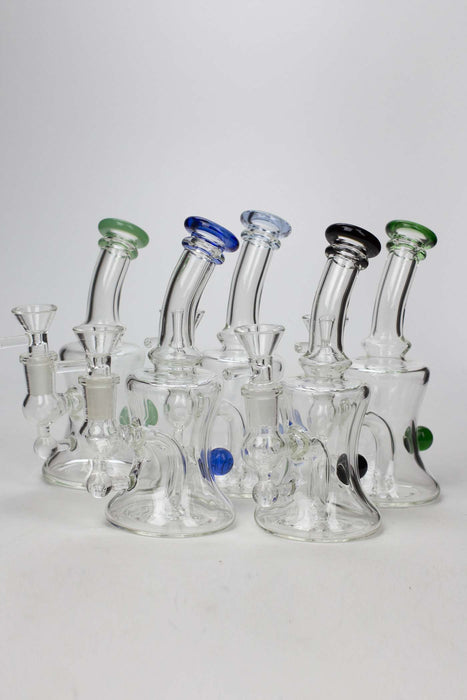 6" 2-in-1 fixed 3 hole diffuser Skirt bubbler- - One Wholesale