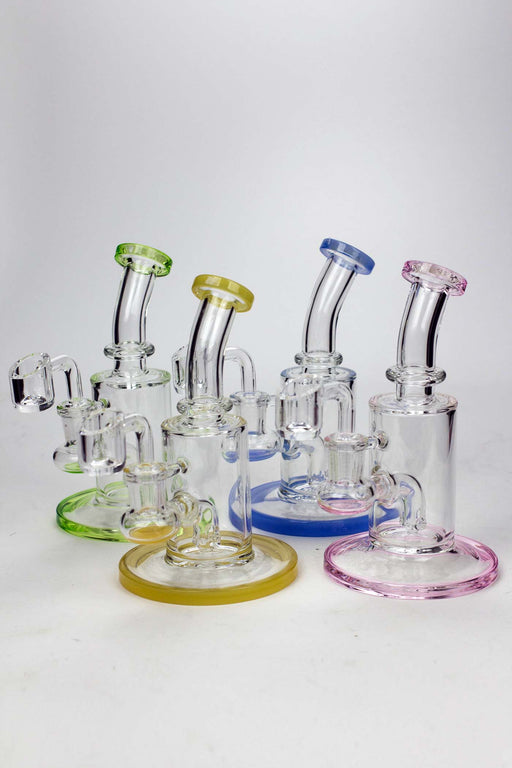 6" 2-in-1 fixed 3 hole diffuser bubbler- - One Wholesale