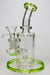 6" 2-in-1 fixed 3 hole diffuser bubbler-Green - One Wholesale