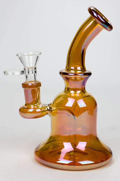 6" fixed 3 hole diffuser Metallic tinted bubbler- - One Wholesale