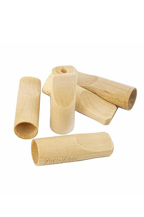 Zig-Zag Wood Tips Box of 12- - One Wholesale