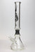 17.5" Genie 9 mm curved tube beaker water bong ( GB19092 ) Glass Bong ONE A