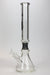 17.5" Genie 9 mm curved tube beaker water bong ( GB19092 ) Glass Bong ONE