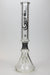 17.5" Genie 9 mm curved tube beaker water bong ( GB19092 ) Glass Bong ONE