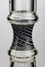 17.5" Genie 9 mm curved tube beaker water bong- - One Wholesale