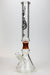 17.5" Genie 9 mm curved tube beaker water bong ( GB19092 ) Glass Bong ONE C