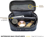 Herb & Mary Smell Proof Accessories Storage Stash Case w/Integrated Combo Lock (Small) Pouch Herb & Mary