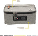 Herb & Mary | Smell Proof Accessories Storage Stash Case w/Integrated Combo Lock (Medium) Pouch Herb & Mary