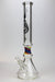 17.5" Genie 9 mm curved tube beaker water bong ( GB19092 ) Glass Bong ONE F