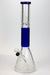 16" Genie 9 mm beaker glass water bong ( GB20022 ) Glass Bong ONE Blue