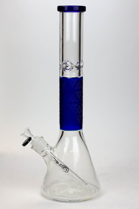 16" Genie 9 mm beaker glass water bong ( GB20022 ) Glass Bong ONE