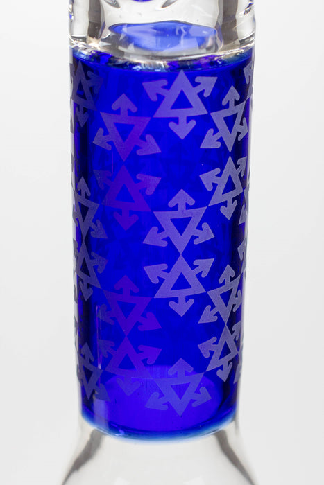16" Genie 9 mm beaker glass water bong ( GB20022 ) Glass Bong ONE