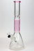 16" Genie 9 mm beaker glass water bong ( GB20022 ) Glass Bong ONE Pink
