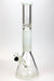 16" Genie 9 mm beaker glass water bong ( GB20022 ) Glass Bong ONE White