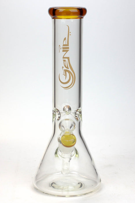 12" Genie Classic beaker glass water bong- - One Wholesale