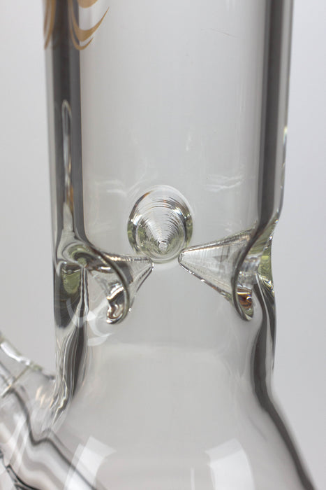 12" Genie Classic beaker glass water bong- - One Wholesale