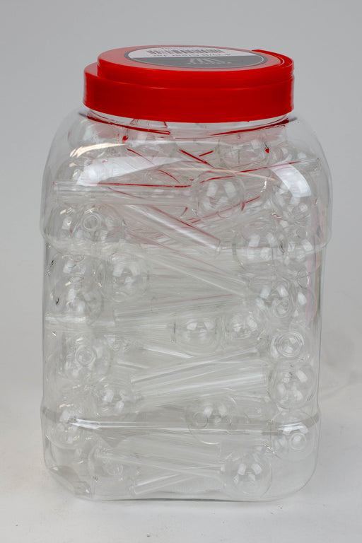 4" Oil burner pipe Jar of 90 Glass Hand Pipe ONE