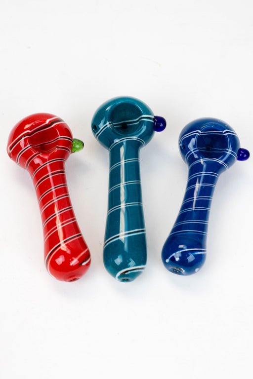 4.5" soft glass 8267 hand pipe Glass Pipe ONE