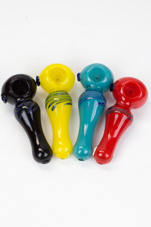 4.5" soft glass 8268 hand pipe Glass Pipe ONE