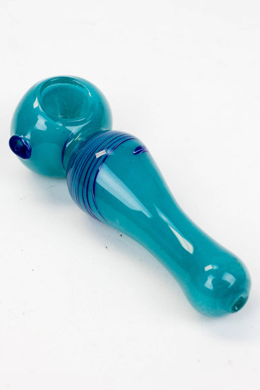 4.5" soft glass 8268 hand pipe Glass Pipe ONE