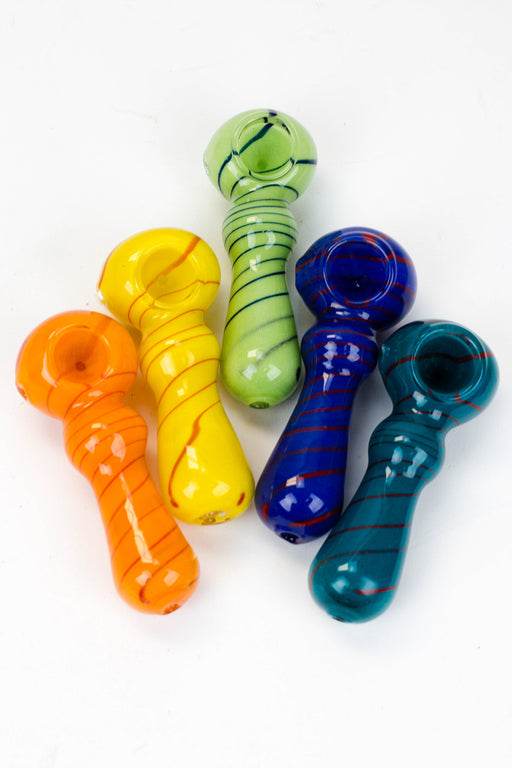 4.5" soft glass 8271 hand pipe Glass Pipe ONE