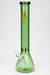 16" Infyniti color tube glass water bong-Green - One Wholesale